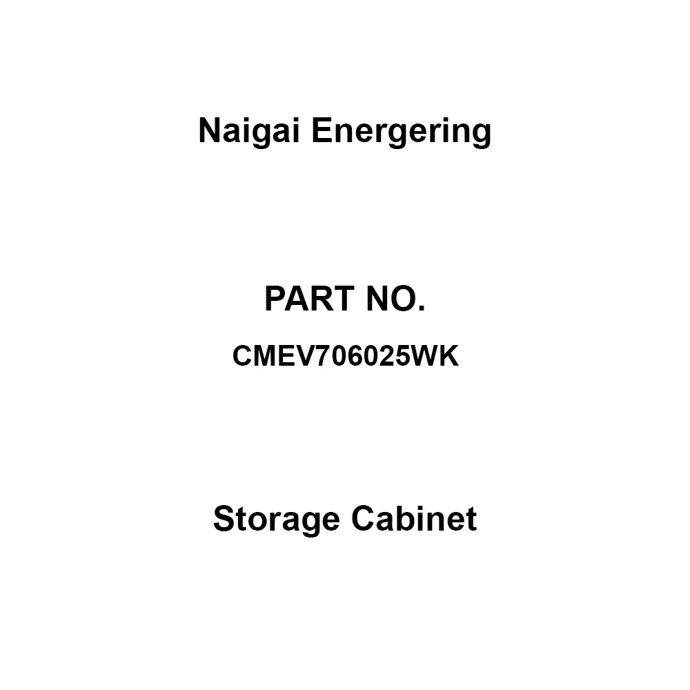 Naigai Energering Storage Cabinet 620x520 mm Circuit Board Dimensions, CMEV706025WK