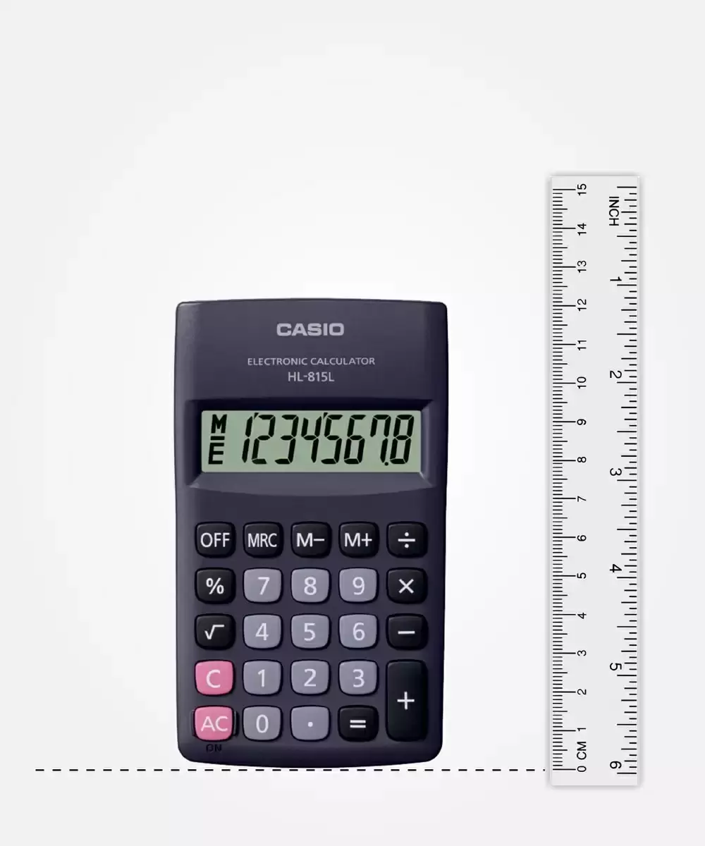 Casio HL-815L-BK Portable Calculator