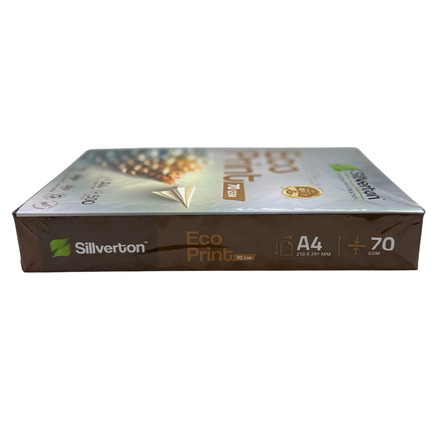 Silverton 70 GSM White A4 Size Copier Paper (Pack of 40 Ream)