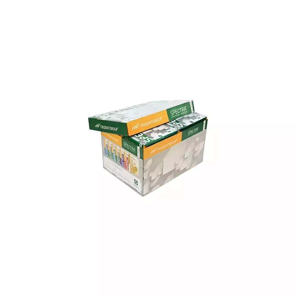 Trident Spectra 75 GSM A4 Size Multipurpose Copier Paper 500 Sheets, White (Pack of 10 Ream)