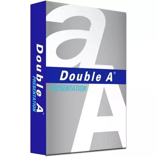 Double A 500 Sheets Per Ream Copier Paper 100 GSM White A4 Size (Pack of 8 Ream)