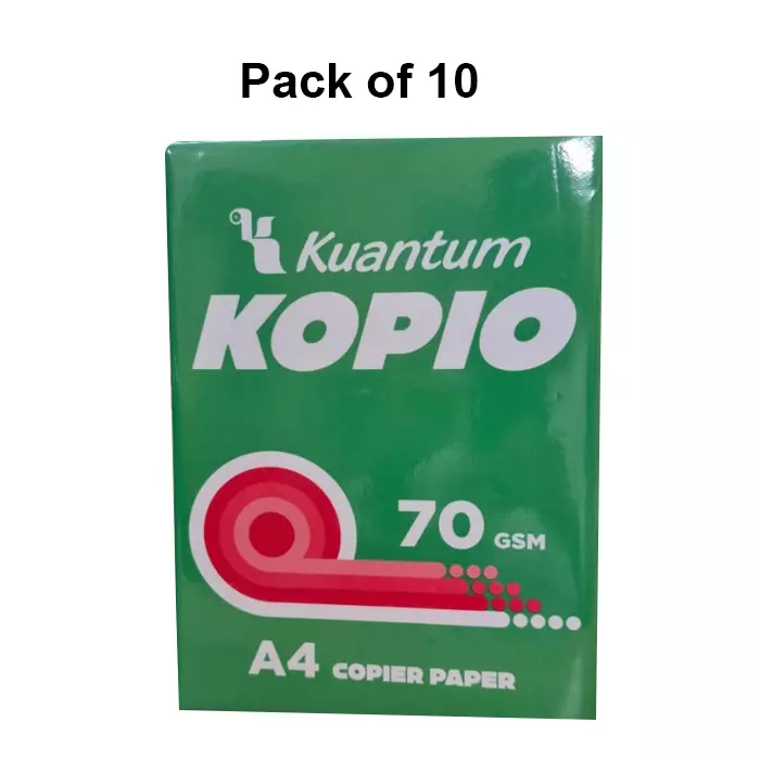 Kuantum KOPIO 70 GSM A4 Copier Paper (Pack of 10)