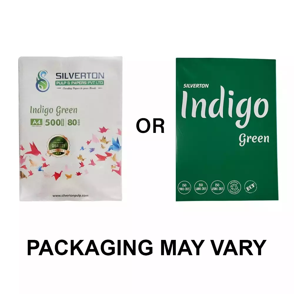 Silverton 80 GSM White A4 Size Copier Paper (Pack of 80 Ream)