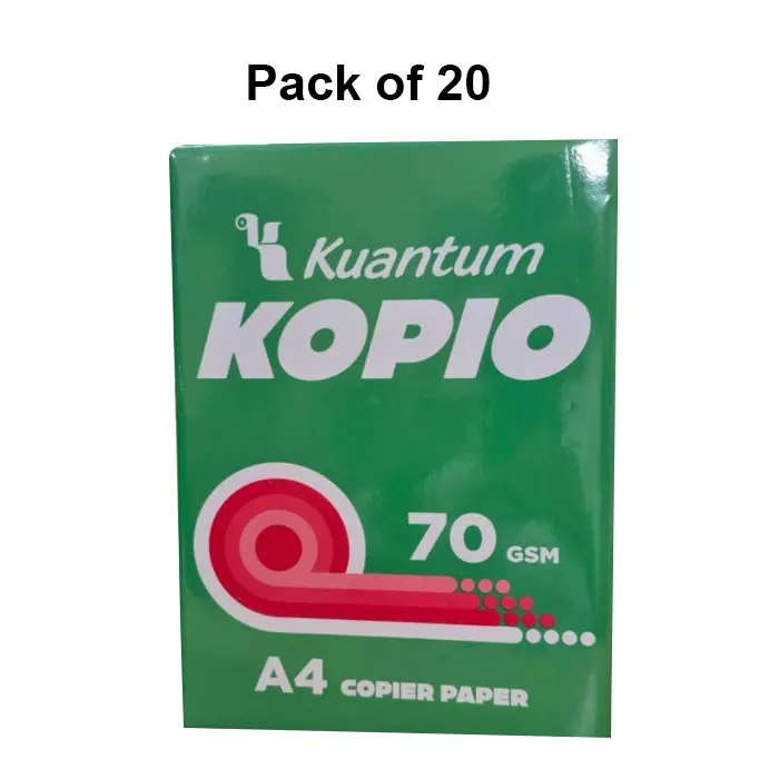Kuantum KOPIO 70 GSM A4 Copier Paper (Pack of 20)