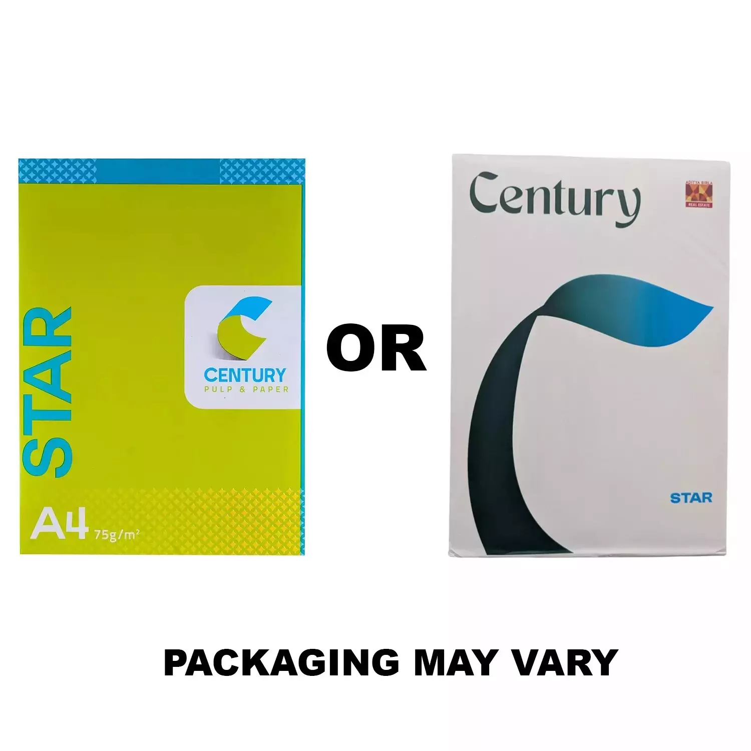 Century Star 75 GSM A4 Size Multipurpose Copier Paper 500 Sheets, White (Pack of 10 Ream)