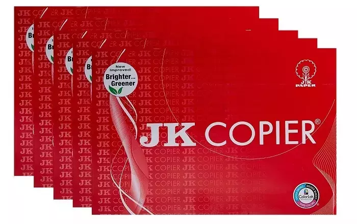 JK Copier 75 GSM A3 Size Multipurpose Paper 500 Sheets White (Pack of 5 Ream)