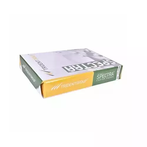 Trident Spectra 75 GSM A4 Size Multipurpose Copier Paper 500 Sheets, White (Pack of 5 Ream)
