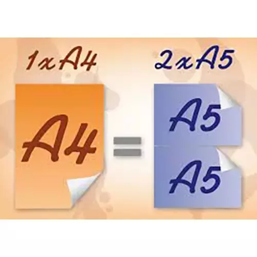 Double A 500 Sheets Per Ream Copier Paper 75 GSM White A4 Size (Pack of 5 Ream)