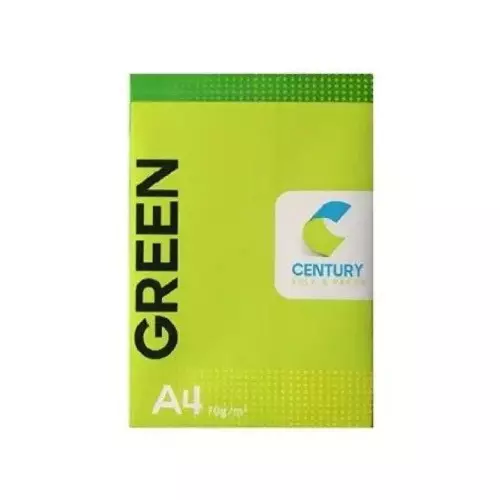Century Green 70 GSM A4 Size Multipurpose Copier Paper 500 Sheets, White (Pack of 40 Ream)