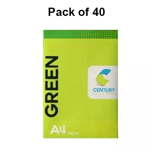 century-green-70-gsm-a4-size-multipurpose-copier-paper-500-sheets-white-pack-of-40-ream
