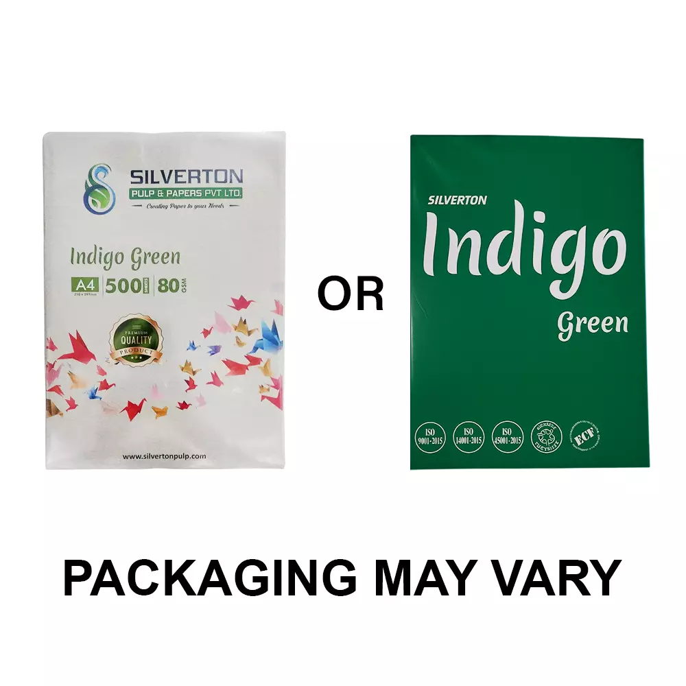 Silverton 80 GSM White A4 Size Copier Paper (Pack of 20 Ream)