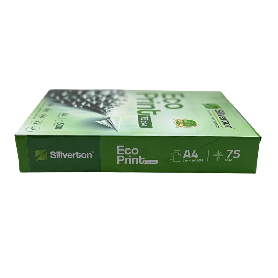 Silverton 75 GSM White A4 Size Copier Paper (Pack of 1 Ream)