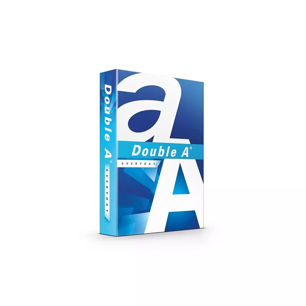 Double A 500 Sheets Per Ream Copier Paper 70 GSM White A4 Size (Pack of 10 Ream)