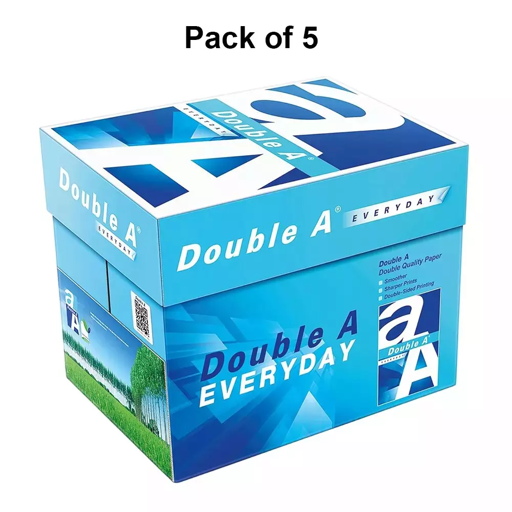 double-a-500-sheets-per-ream-copier-paper-70-gsm-white-a4-size-pack-of-5-ream