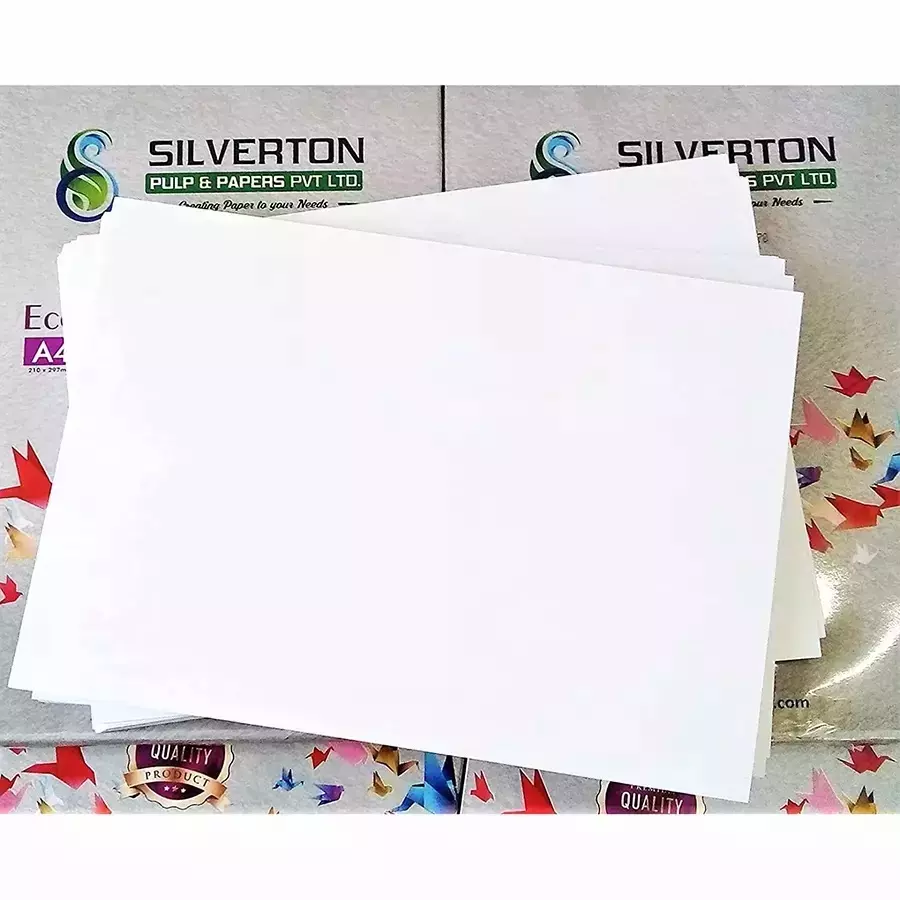 Silverton 70 GSM White A4 Size Copier Paper (Pack of 80 Ream)