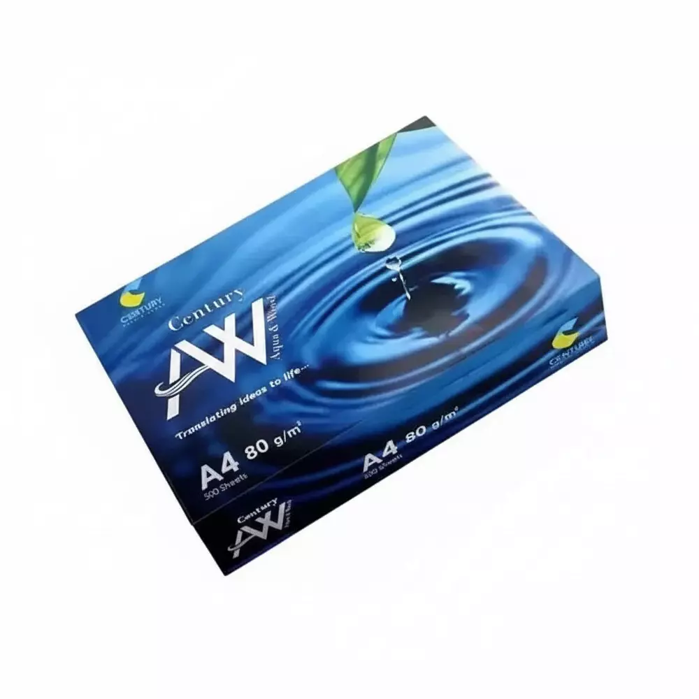 Century AW High Quality Copier Paper A4 Size 80 GSM 500 Sheets for Printing & Other Use (Pack of 20 Ream)
