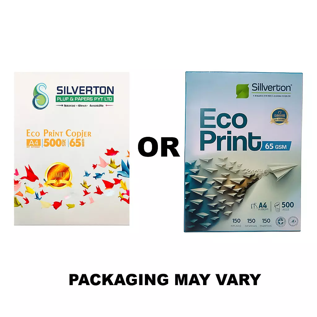 Silverton 65 GSM A4 Copier Paper (Pack of 5 Ream)