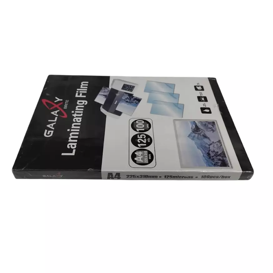 GENERIC 100 Pcs Inkjet Printer Paper Lamination A4, 125 Micron