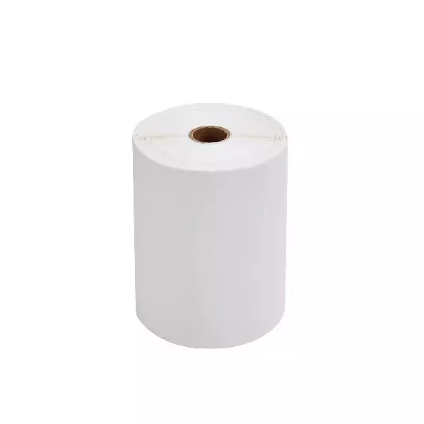 Martec Direct Thermal 400 Barcode Labels Per Roll without Ribbon 4x6 inch Adhesive Type White