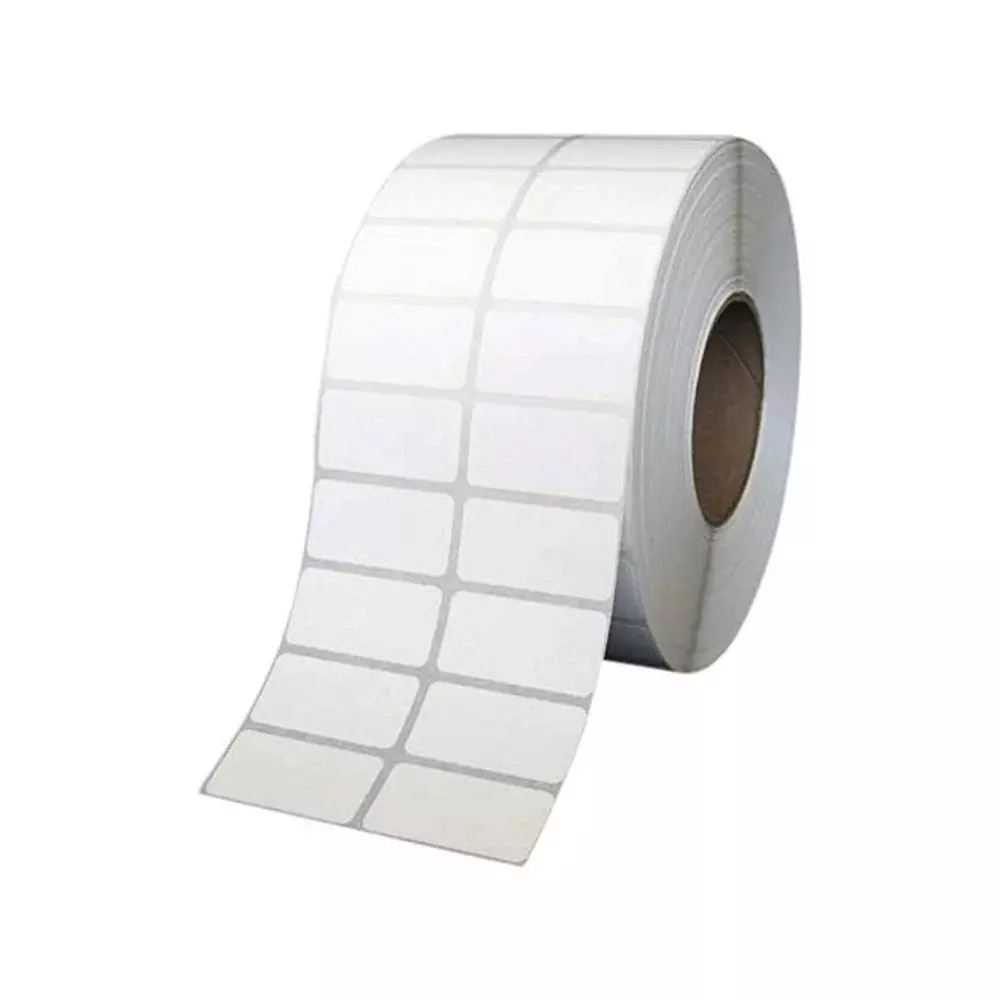 SKY GLOBAL 2 Up Direct Thermal Label 50x25 mm 4000 Label White (Pack of 24 Roll)