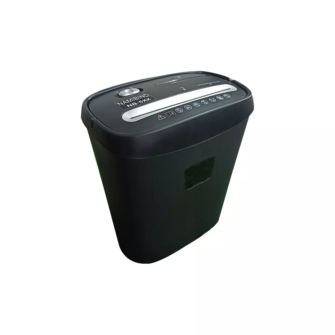 Namibind NB-5XX Cross-Cut Paper Shredder, 8-Sheet Capacity