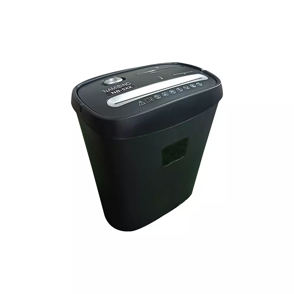 Namibind NB-5XX Cross-Cut Paper Shredder, 8-Sheet Capacity