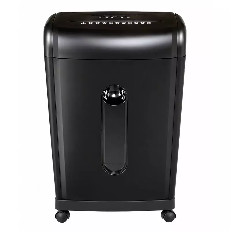 ODDY Paper Shredder Machine Ergonomic Design Black P-4 Security Level Cut 20 Sheets In One Time for Corporate & Office Use, PSCC-H20S