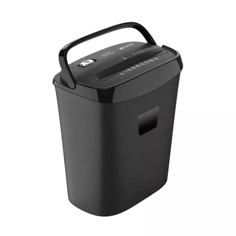 Truesnap 10 Sheet Cross Cut Paper & Credit Card Shredder 13 L Plastic Automatic Black Office & Home Usage, TS-PS-10CO