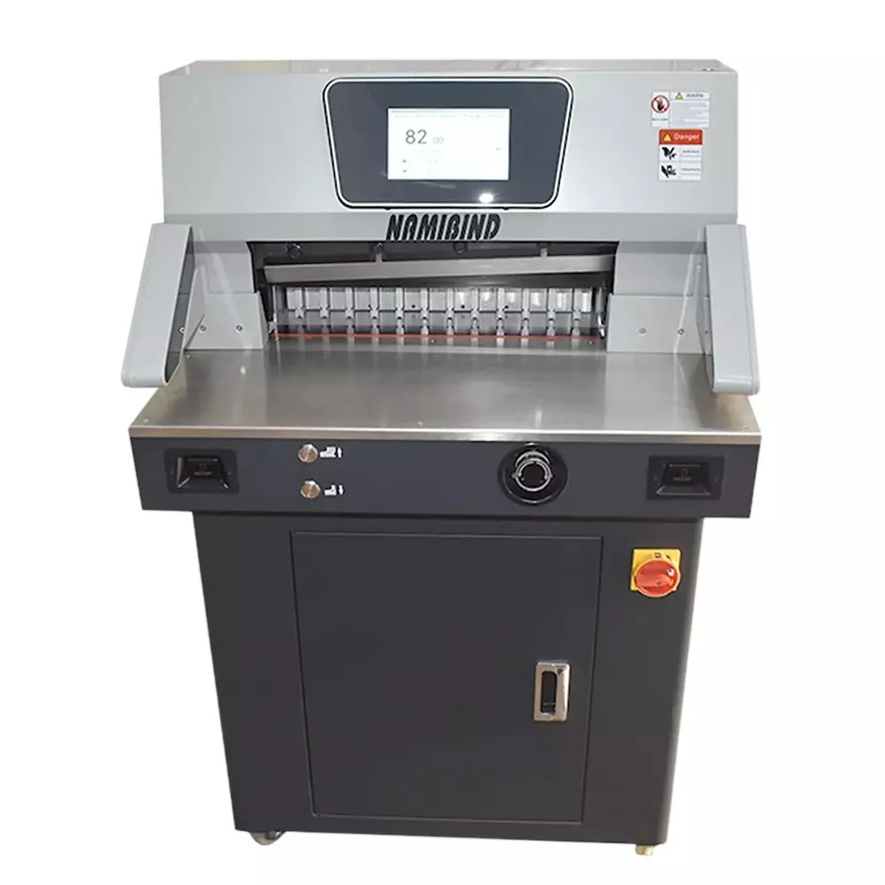 Namibind Heavy Duty Digital Paper Cutter Machine Automatic 500 X 500 mm Maximum Cutting Width, ZX500S