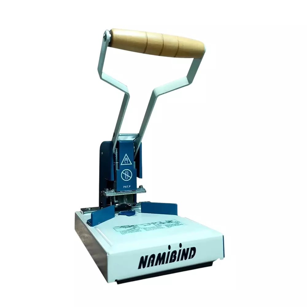 Namibind Corner Cutter with R6 Radius 30 mm Max. Punching Depth 5 mm Hole Size, S100