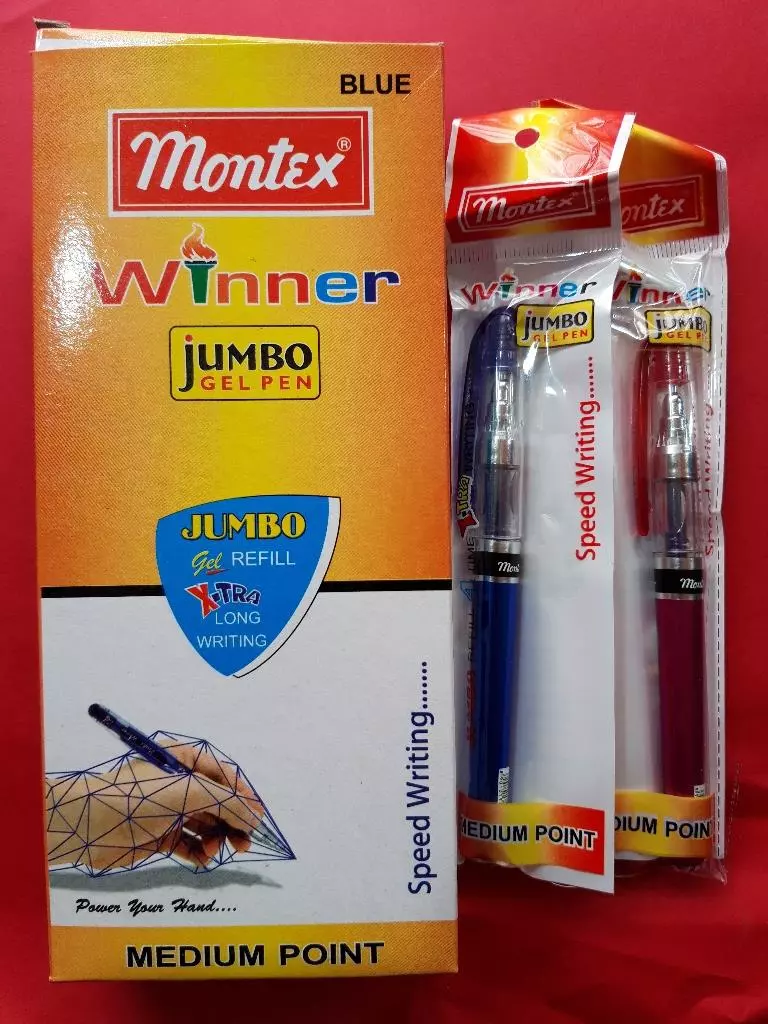 Montex winner jumbo gel pen blue Pen