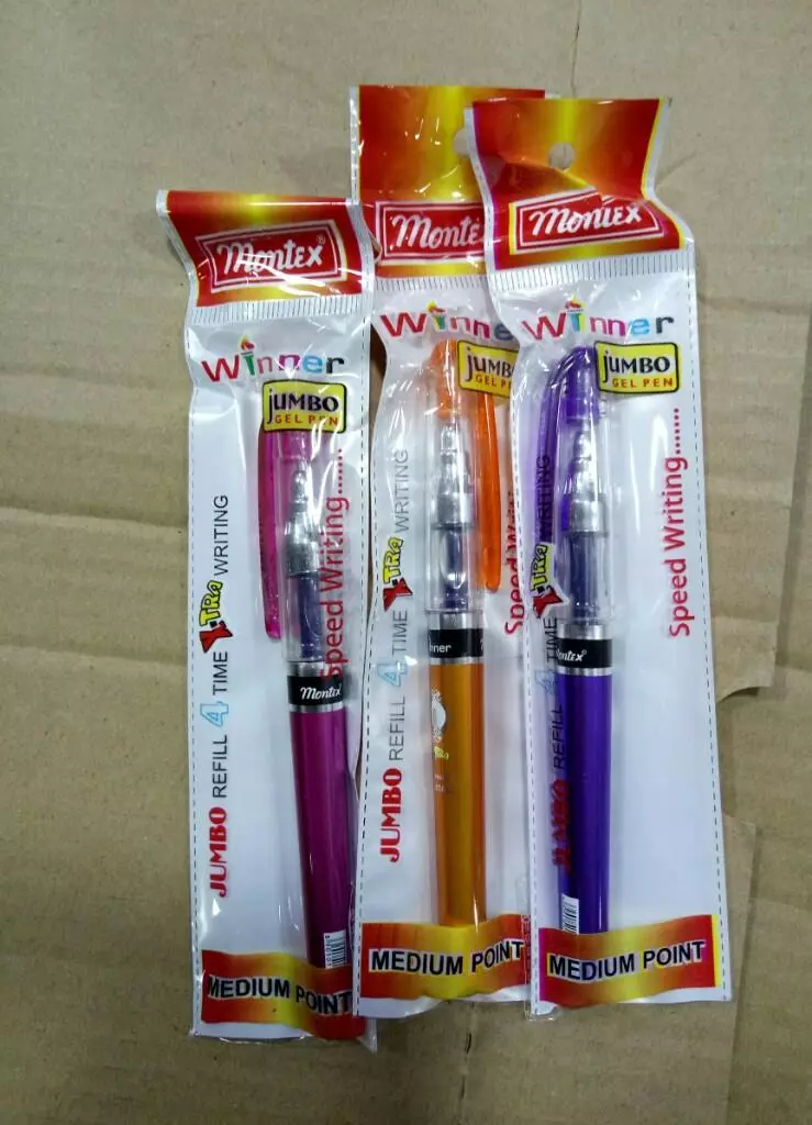 Montex Winner Jumbo Gel Pen Blue Ink Pen