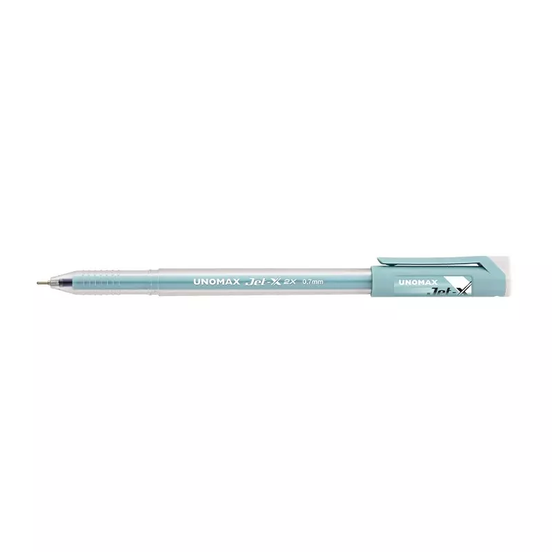 UNOMAX 0.7 mm Tip Jet X Ball Pen Blue Ink Color