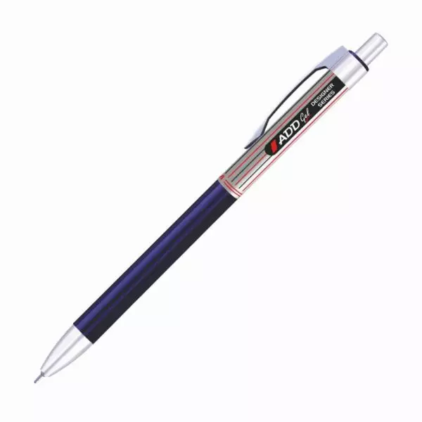 Add Gel Metal Ball Pen Blue & Black Ink Color Assorted (Pack of 70)