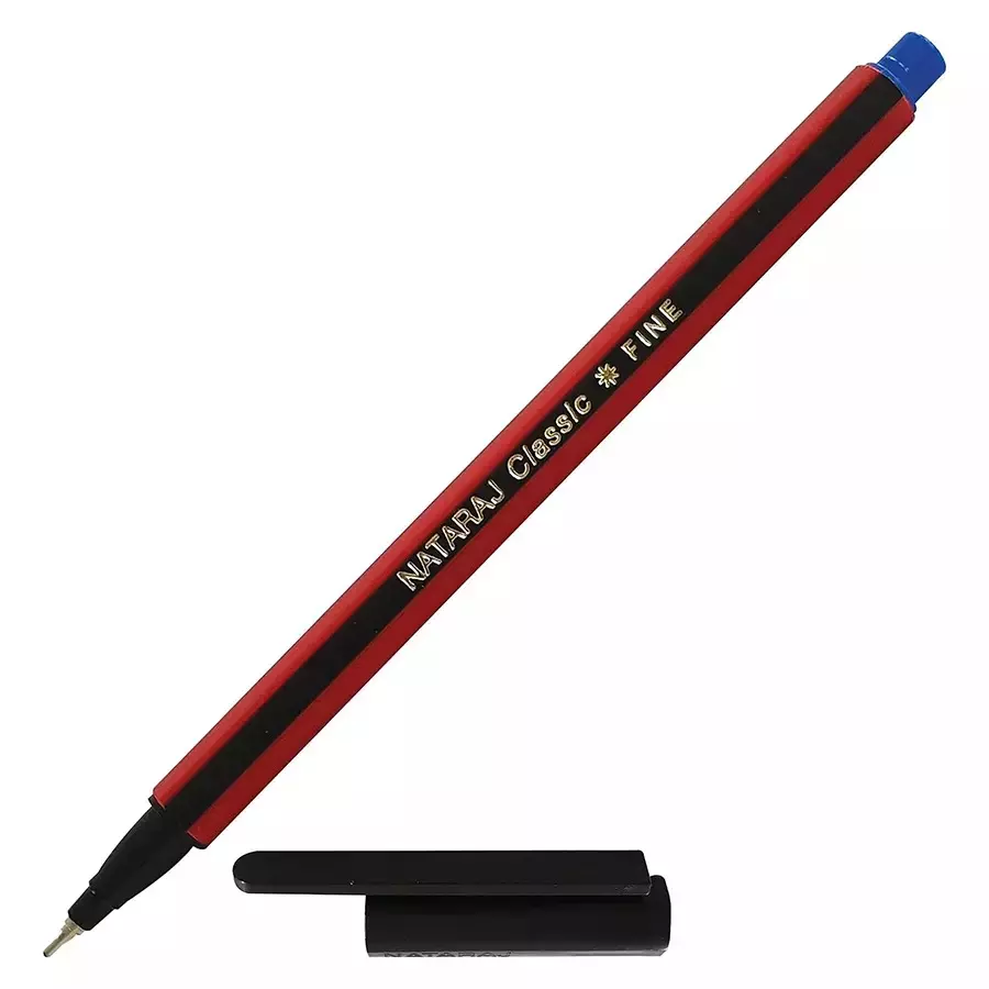 Nataraj Classic Use & Throw Ball Pens Blue (Pack of 200)