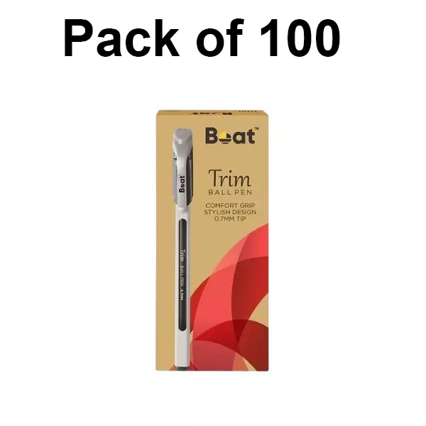 Boat by Ban Trim Ball Pen 0.7 mm Blue, FG000596 (Pack of 100)