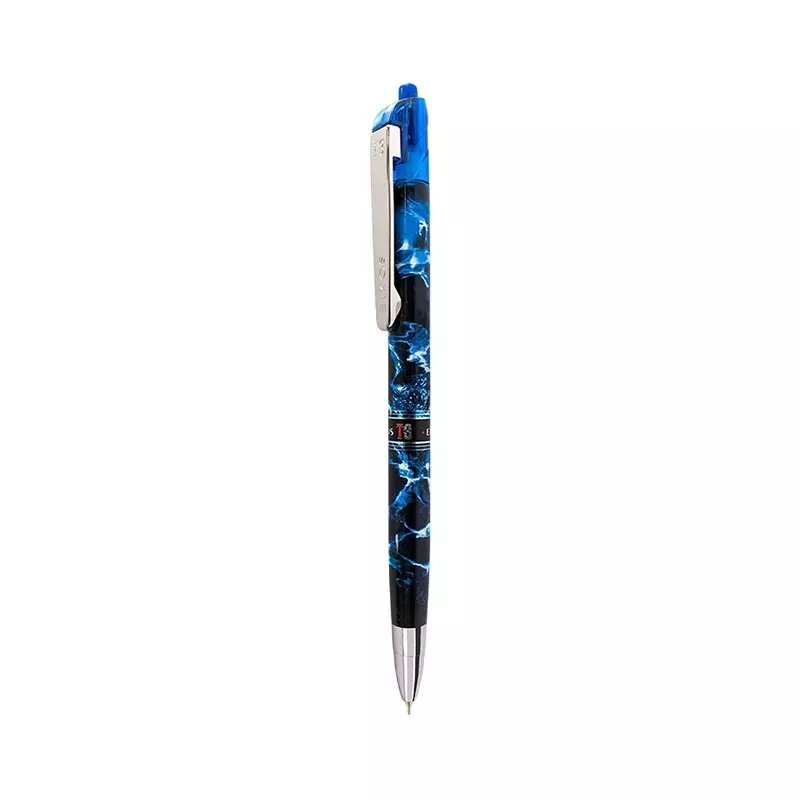 Elkos T3 Ball Pen 0.5 mm Tip Size Blue Ink Color (Pack of 10 Pcs)