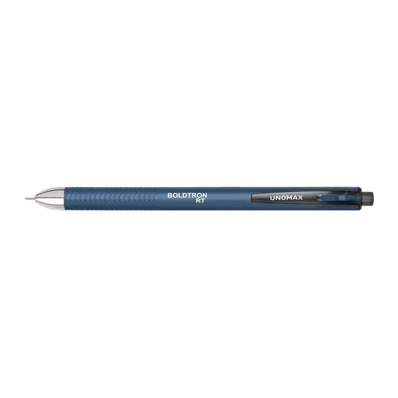 UNOMAX Boldtron Retractable Ball Pen Black Ink Color