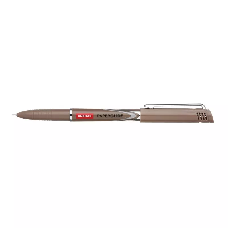 UNOMAX Paperglide Liquid Ball Pen Red Ink Color