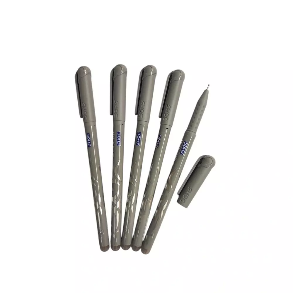 Doms Inxify Softy Ball Pen Black (Pouch of 5)