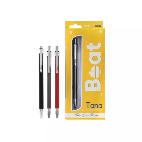 Boat by Ban Tana Ball Pen 0.7 mm Multicolor, FG000266 (Pack of 3)