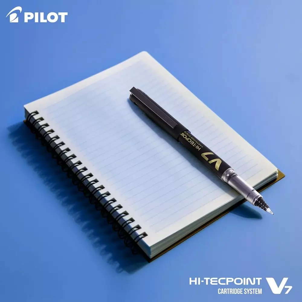 pilot-v7-hi-tecpoint-cartridge-system-07-mm-liquid-ink-roller-ball-pen-black-pack-of-6