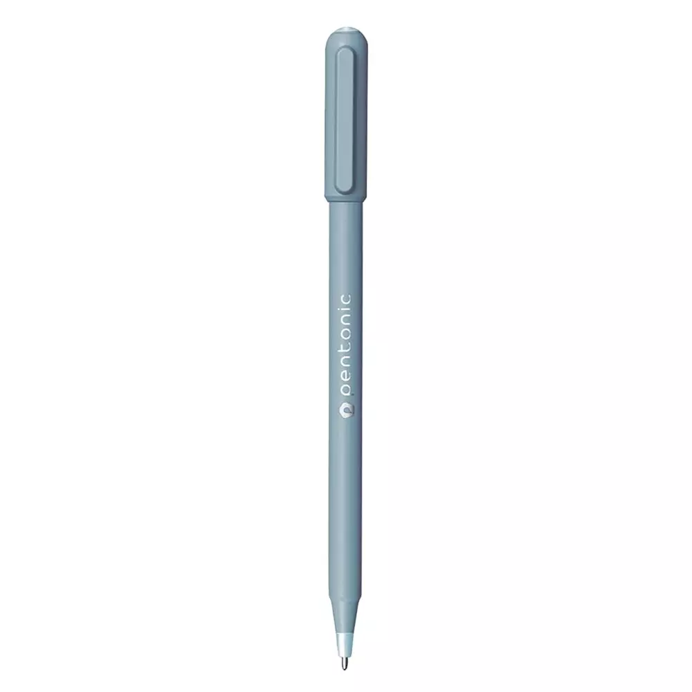 Pentonic Frost 0.7 mm Low Viscosity Ink Roller Ball Pen, Blue Ink (Pack of 100)
