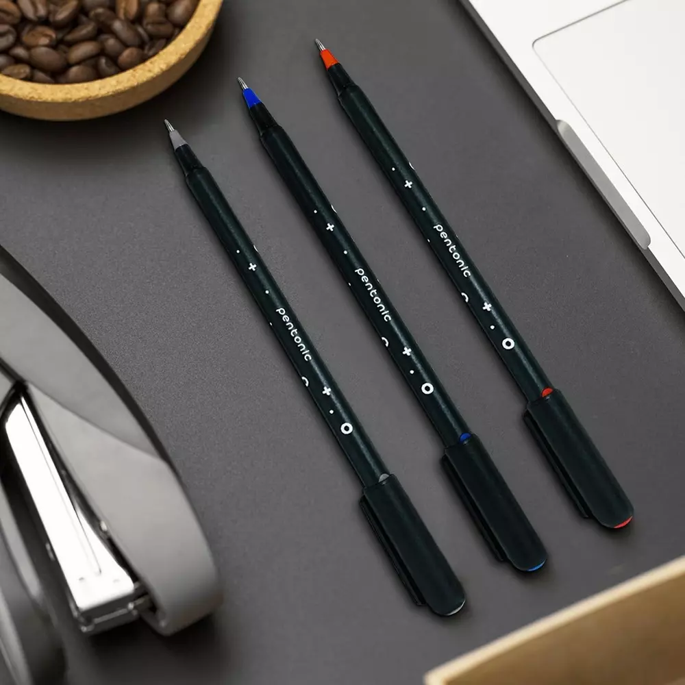 linc-pentonic-cipher-05-mm-low-viscosity-ink-roller-ball-pen-black-body-and-red-ink-pack-of-10
