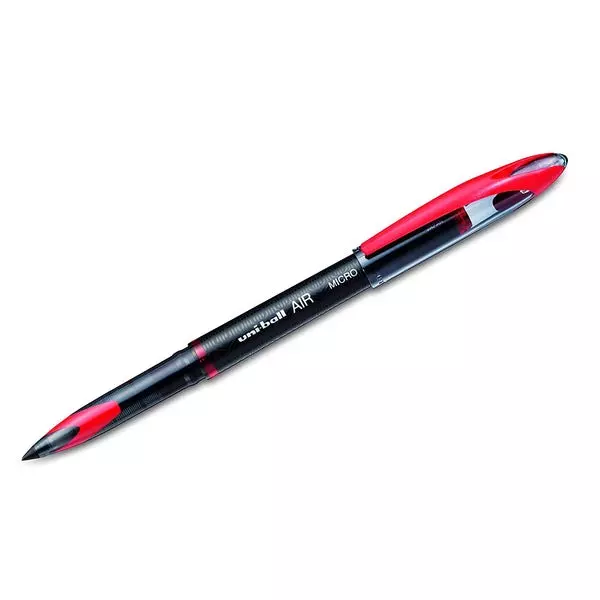 Uni uni-ball Air UBA 188 M 0.5 mm Fine Roller Ball Pen, Red