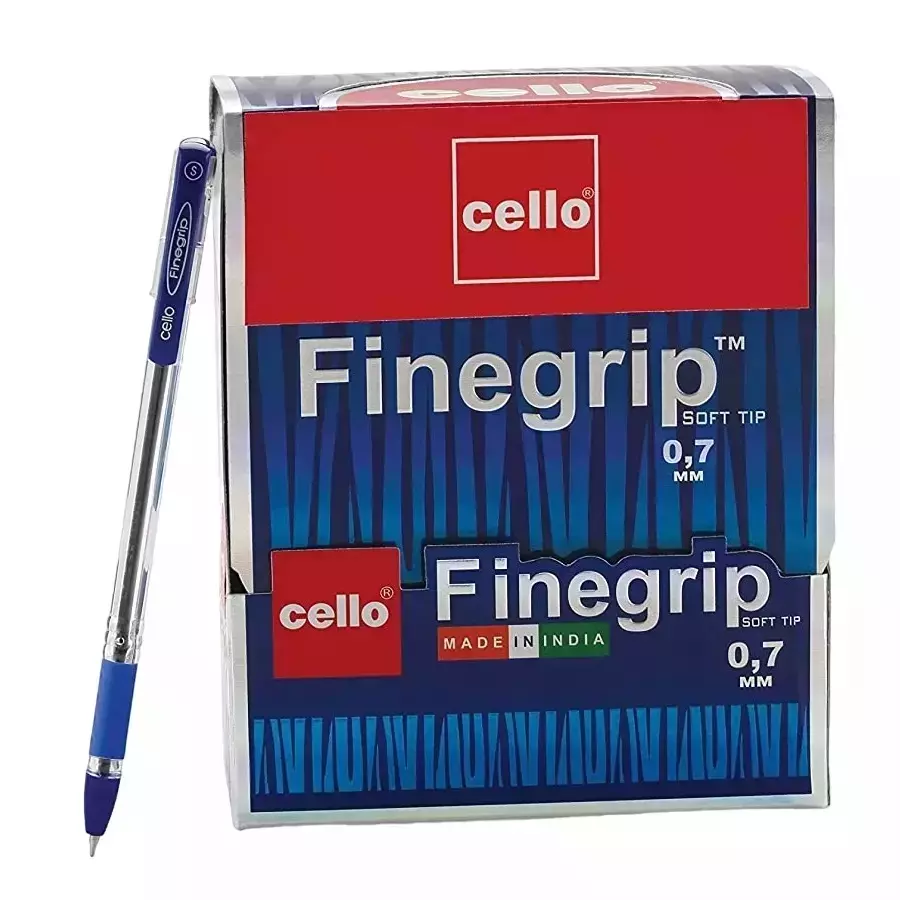 Cello Finegrip Blue Ball Pen (Pack of 400)
