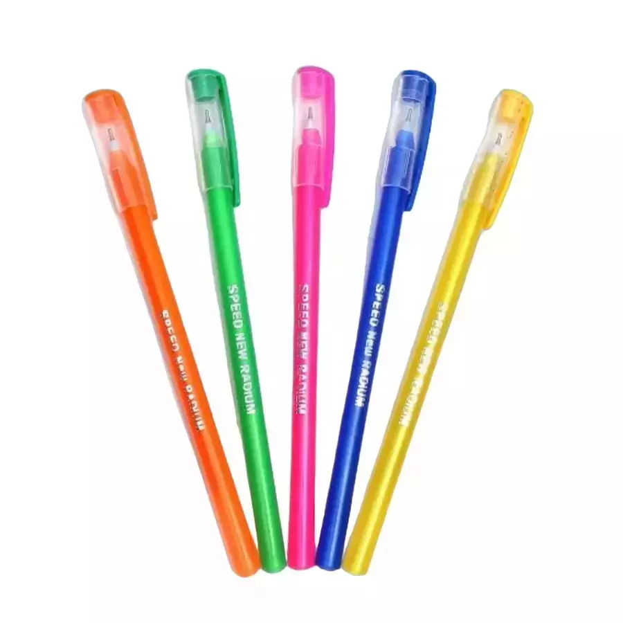 Generic Use & Throw Blue Ink Ball Pens (Pack of 100)