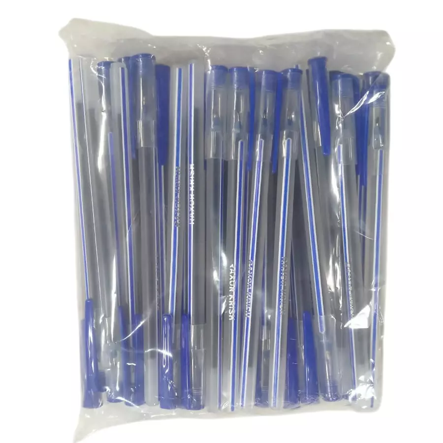 Generic Use & Throw Blue Ink Ball Pens (Pack of 200)
