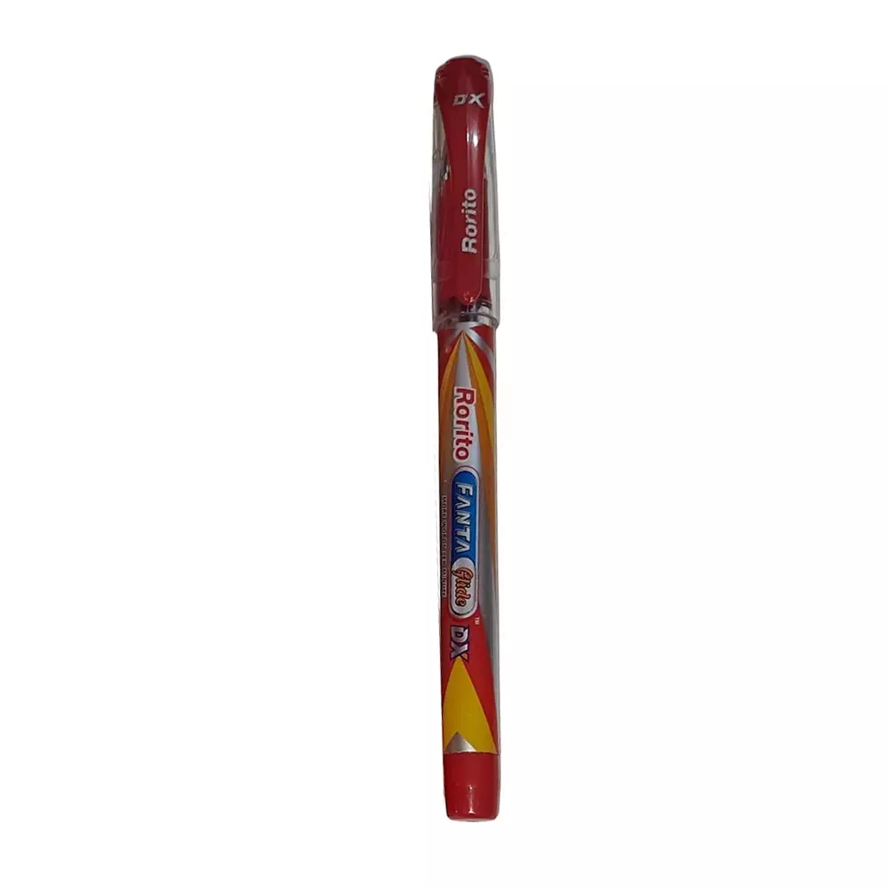 Rorito Fantaglide DX Ball Pen Plastic Soft Grip for Comfortable Writing