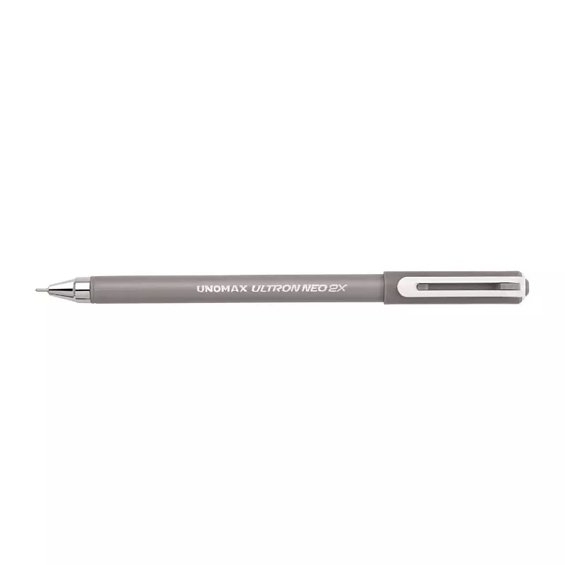 UNOMAX 0.7 mm Tip Ultron Neo 2X Ball Pen Black Ink Color